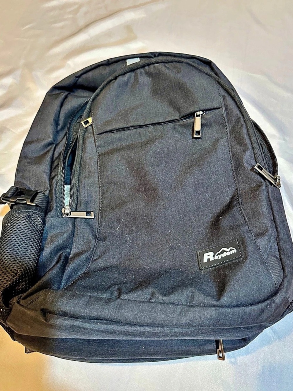 Black Laptop Backpack - Picture 2 of 10